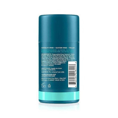 OARS + ALPS Men's Sensitive Roll-On Natural Deodorant Deep Sea Glacier 2.6oz