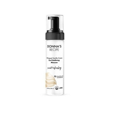 Donna's Recipe Vanilla Curl Defining Mousse 8.5 fl oz