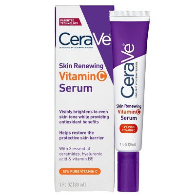 CeraVe Skin Renewing Vitamin C Serum 1 fl oz - Imperfect Box