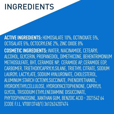 CeraVe Face Moisturizer with Sunscreen SPF 30 3 fl oz - Missing Box