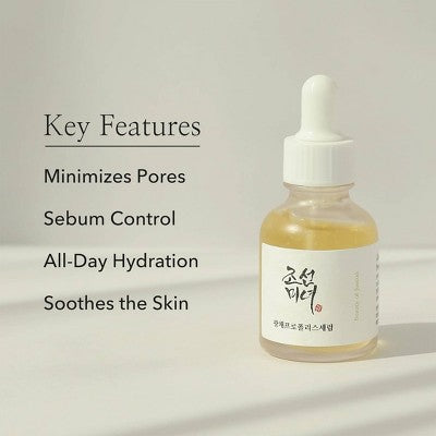 Beauty of Joseon Korean Skincare Glow Serum for Brightening, Soothing, and Hydrating Skin with Propolis + Niacinamide 30ml - Imperfect Box