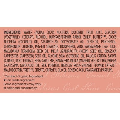 SheaMoisture Coconut and Hibiscus Curl Enhancing Smoothie 12oz