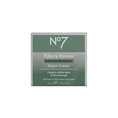 No7 Future Renew Damage Face Moisturizing Night Cream 1.69 fl oz - Imperfect Box