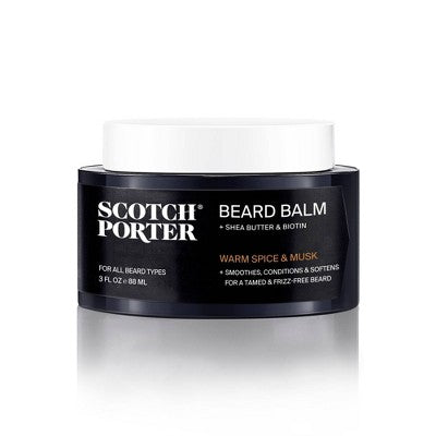 Scotch-Porter-Shea-Butter-&-Biotin-Conditioning-Beard-Balm-3-fl-oz-Shaving-&-Grooming