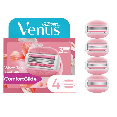 Venus Comfortglide White Tea Women's Razor Blade Refills 4ct