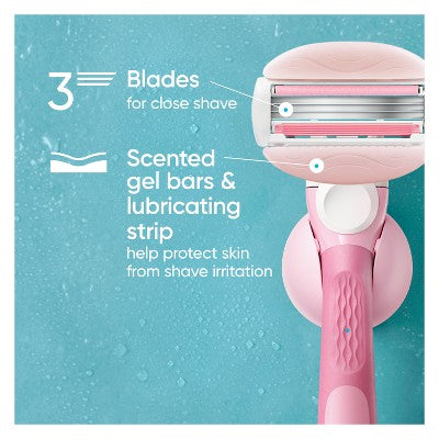 Venus Comfortglide White Tea Women's Razor Blade Refills 4ct