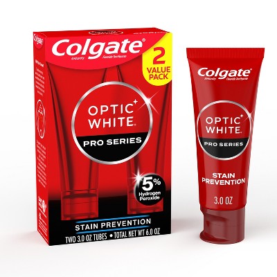 Colgate Pro Series Stain Prevention Hydrogen PeroxideToothpaste 3oz/2pk - Missing Box
