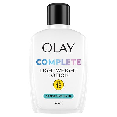 Olay Complete Face Lotion Moisturizer with Sunscreen Sensitive Skin SPF 15 6 fl oz - Missing Box