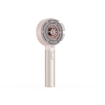 TYMO Trithera Scalp Therapy Red-Light Massage Brush Champagne Pink