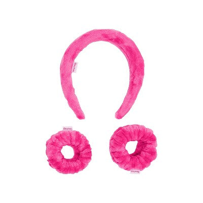 MakeUp Eraser Drip Eraser Headband and Wrist Guards 3ct