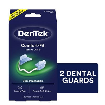 DenTek Comfort-Fit Dental Guard for Nighttime Teeth Grinding 2ct