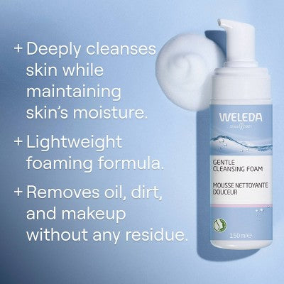 Weleda Gentle Cleansing Foam Lemon, Orange & Lavender 5.0 fl oz