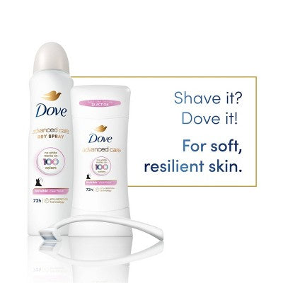 Dove Beauty Advanced Care Clear Finish 72-Hour Women's Antiperspirant & Deodorant Stick 2.6oz
