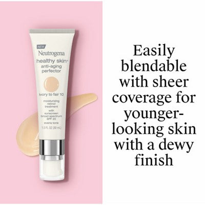 Neutrogena Healthy Skin Anti-Aging Perfector Retinol SPF 20 10 Ivory to Fair - Imperfect Container
