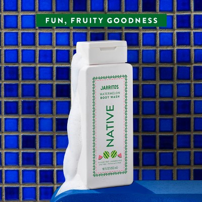 Native Body Wash for Women & Men Limited Edition Jarritos Watermelon