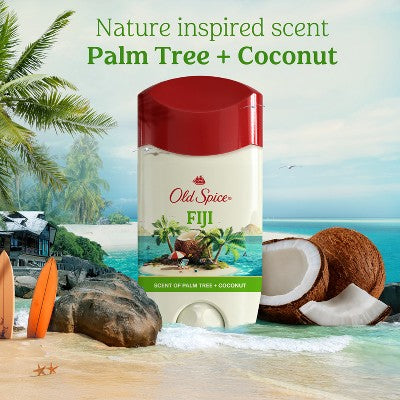 Old Spice Men's Fiji Antiperspirant & Deodorant 2.6oz 2-Pack