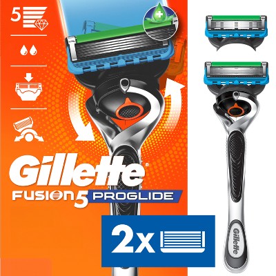 Gillette-ProGlide-Men's-Razor-+-2-Razor-Blade-Refills-Imperfect-Box-Razors-&-Razor-Blades