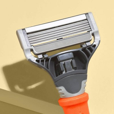 Harry's 5-Blade Men's Razor Blade Refills 4-Pack Compatible with Harry's and Flamingo Razors