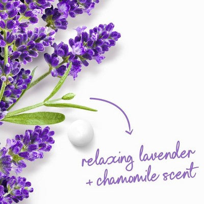 Dove Relax Body Wash Lavender & Chamomile 24hr Lotion Soft Skin 20 fl oz - Imperfect Container