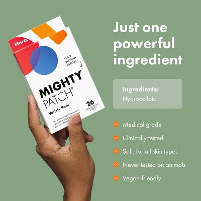 Hero Cosmetics Mighty Patch Variety Acne Pimple Patches 26ct