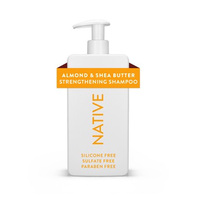 Native Vegan Strengthening Shampoo with Almond & Shea Butter 16.5 fl oz