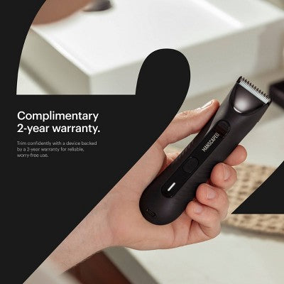 MANSCAPED The Lawn Mower 3.0 Plus Essentials Shaving Kit, SkinSafe Electric Groin and Body Hair Trimmer, Men's Grooming Gift Set - Imperfect Box