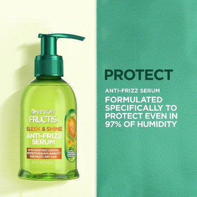 Garnier Fructis Sleek & Shine Anti-Frizz Serum 5.1 fl oz