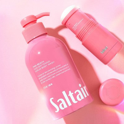 Saltair Pink Beach Serum Body Wash Coconut Scent 17 fl oz