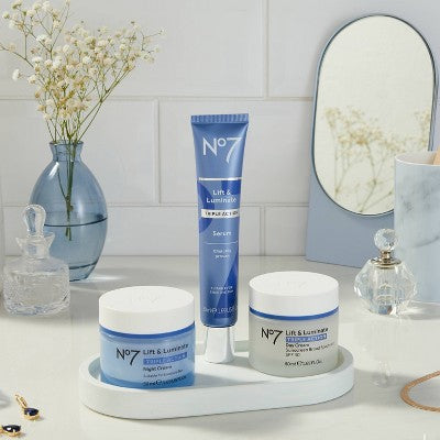 No7 Lift & Luminate Triple Action Face Serum 1.69 fl oz