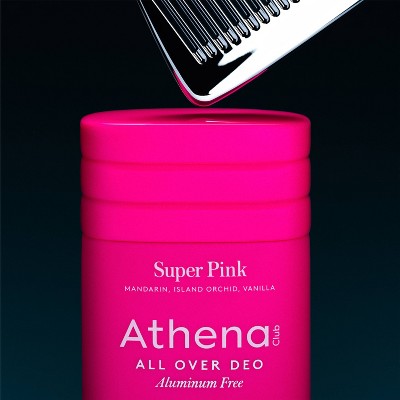 Athena Club All Over Solid Deodorant Super Pink 3oz