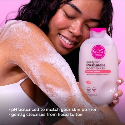 eos Shea Better Cashmere Body Wash Coconut Waters 16 fl oz