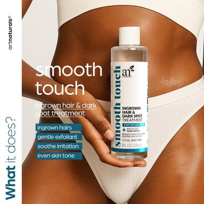 artnaturals Smooth Touch Ingrown Hair and Dark Spot Treatment 8 fl oz