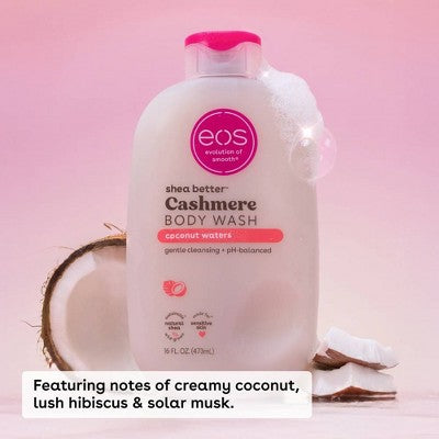 eos Shea Better Cashmere Body Wash Coconut Waters 16 fl oz