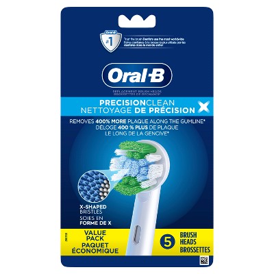 Oral-B Precision Clean X-Filament Replacement Brush Heads 5ct
