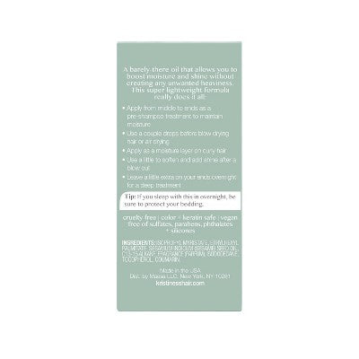Kristin Ess Softening Lightweight Hair Oil 1.69 fl oz