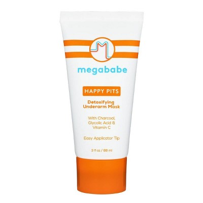 Megababe Happy Pits Detoxifying Underarm Mask 3 fl oz