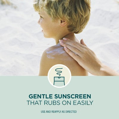 Coppertone Pure and Simple Kids Mineral Sunscreen Lotion SPF 50 6 fl oz