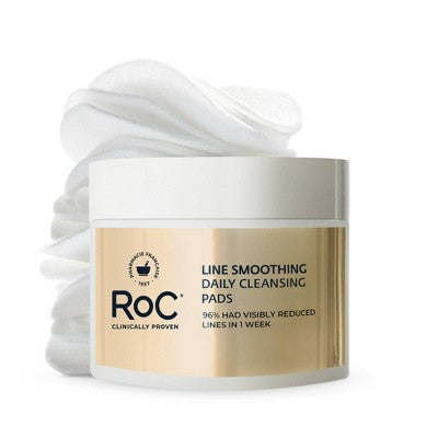 RoC Line Smoothing Daily Cleansing Pads 28 Ct