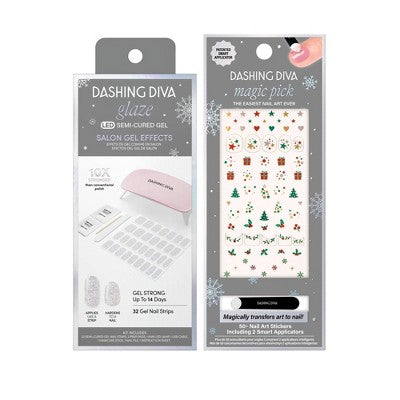 Dashing-Diva-Glaze-Starter-Nail-Art-Gummy-Bear-+-Magic-Pick-Nail-Art--32ct-New-Nail-Art-Kits-&-Accessories