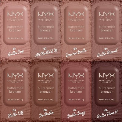 NYX Professional Makeup Buttermelt Bronzer 07 Butta Dayz 0.17oz