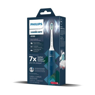 Philips Sonicare 4100 Plaque Control Rechargeable Electric Toothbrush HX3689/22 Navy