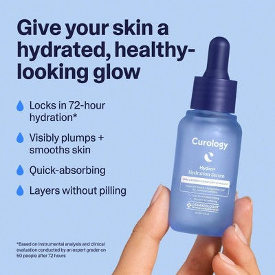 Curology Hydro+ Hydration Serum 1 fl oz - Imperfect Box