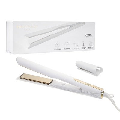 Kristin Ess Titanium Flat Iron Hair Straightener and Curler 1.25"