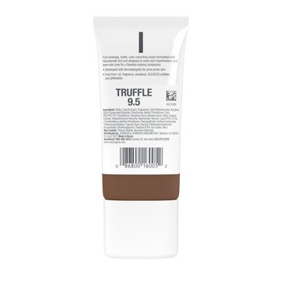 Neutrogena Clear Coverage Flawless Matte Color Correcting Cream 9.5 Truffle