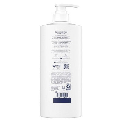 Dove Beauty Daily Moisture Hair Shampoo with Hyaluronic Serum & Bio-Protein Care 28 fl oz