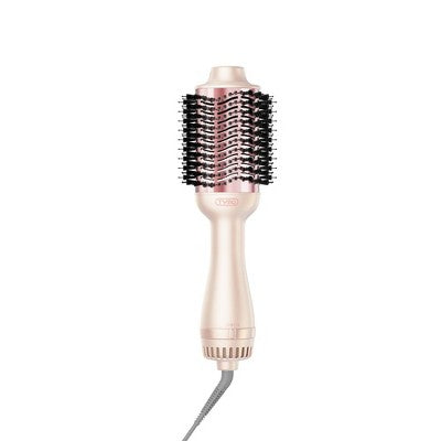 TYMO Volumizer Hot Air Brush Hair Dryer Champagne Pink