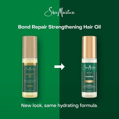 SheaMoisture Bond Repair Hair Oil 3.3 fl oz - Imperfect Container