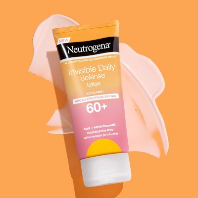Neutrogena Invisible Daily Defense Sunscreen Lotion SPF 60 3 fl oz