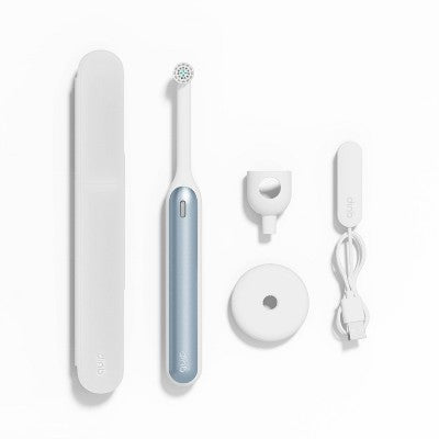 quip Rev Oscillating Rechargeable Electric Toothbrush White/Blue