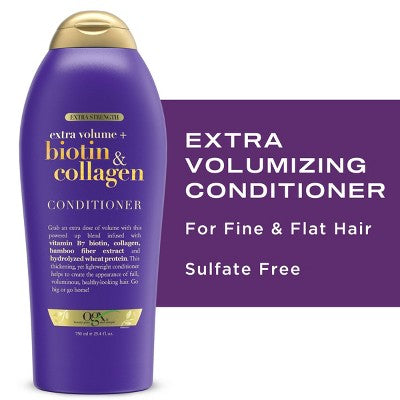 OGX Extra Strength Biotin and Collagen Conditioner 25.4 fl oz